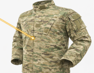 Debris-Resistant Mandarin Collar