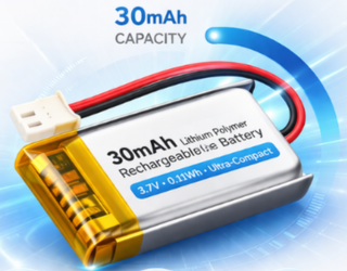 30mAh Battery Capacity