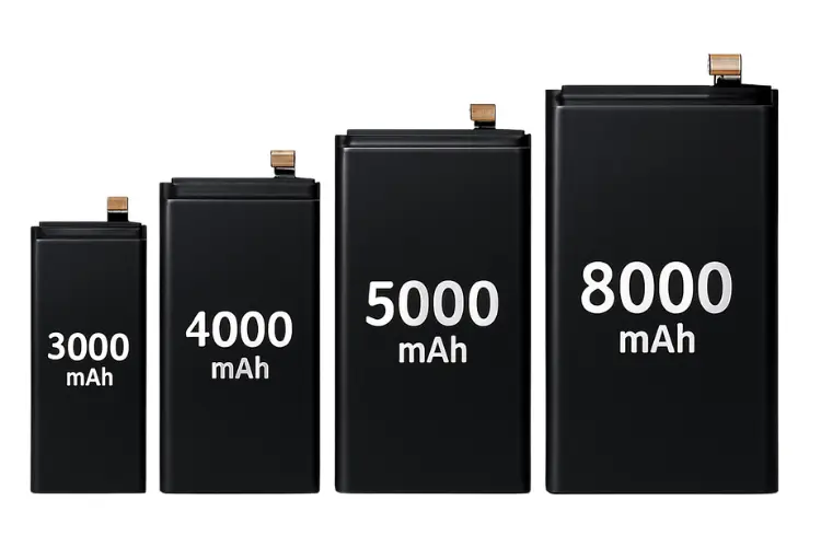 Wide Range of mAh Options