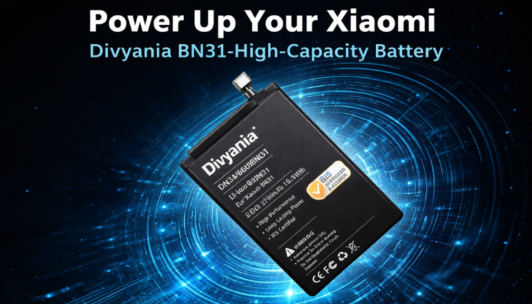 Power Up Your Xiaomi – Divyania BN31 High-Capacity Battery