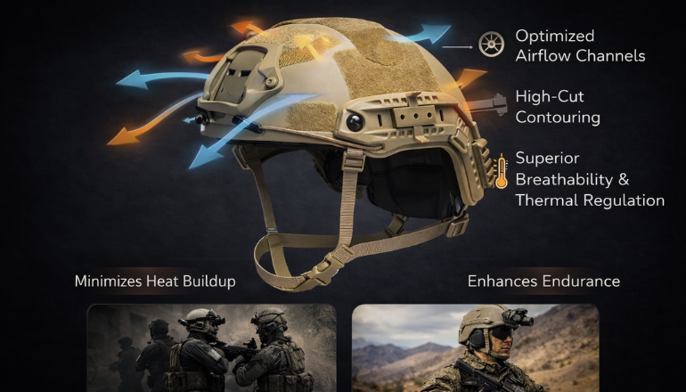 Advanced Ventilated Shell Architecture for Tactical Comfort