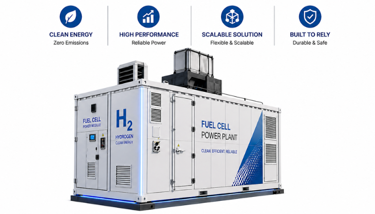 Powering Heavy Industry with Clean Hydrogen Energy
