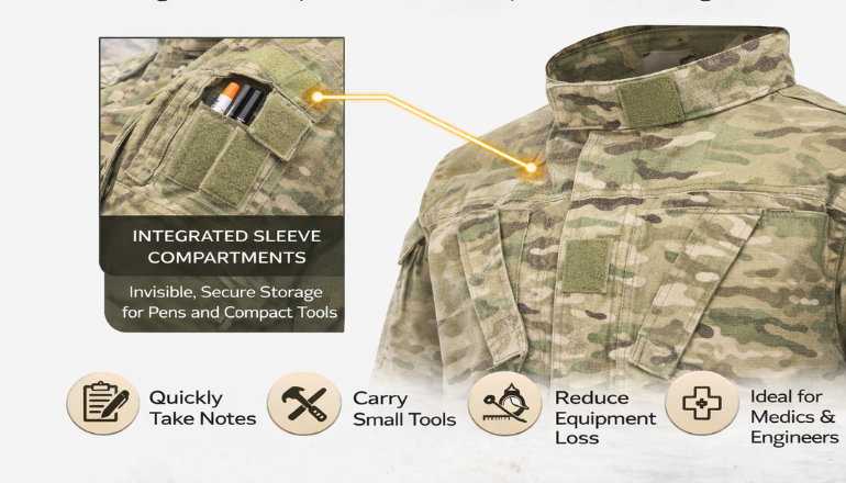 Concealed Pen Compartments