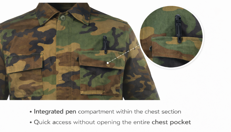 Embedded Command Utility Pocket