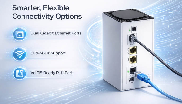 Smarter, Flexible Connectivity Options