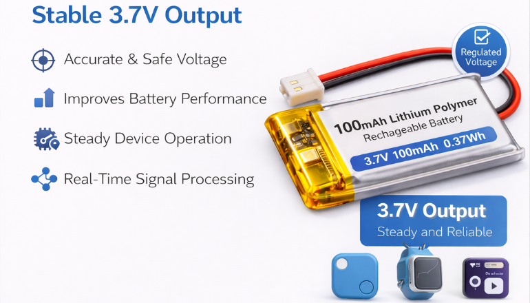 Stable 3.7V Output