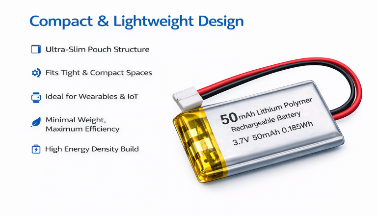 Compact & Lightweight Design