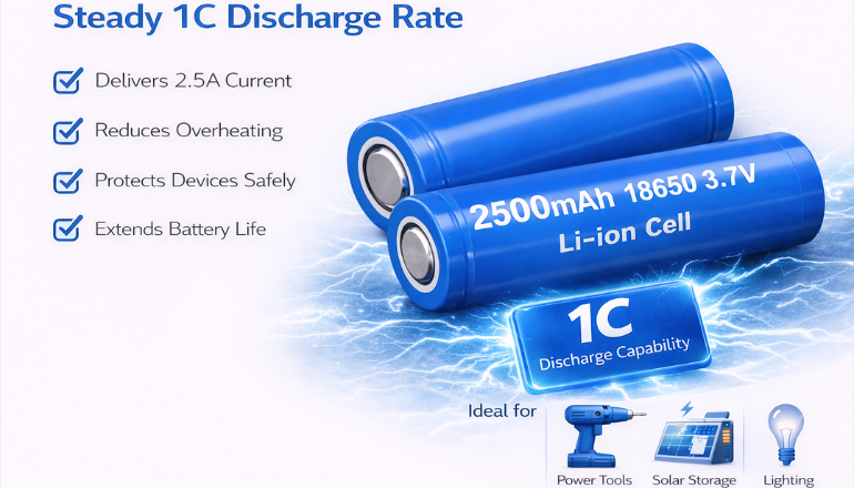 Steady 1C Discharge Rate